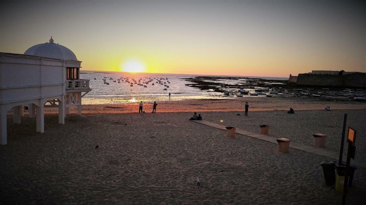 شقة La Caleta De Cadiz Wifi المظهر الخارجي الصورة